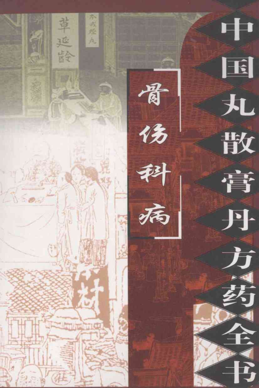 中国丸散膏丹方药全书  骨伤科病
